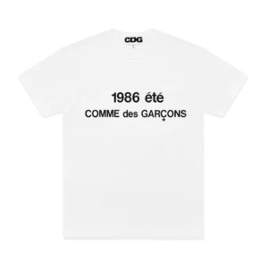 CDG 1986 Comme des Garçons Printed Logo T-Shirt