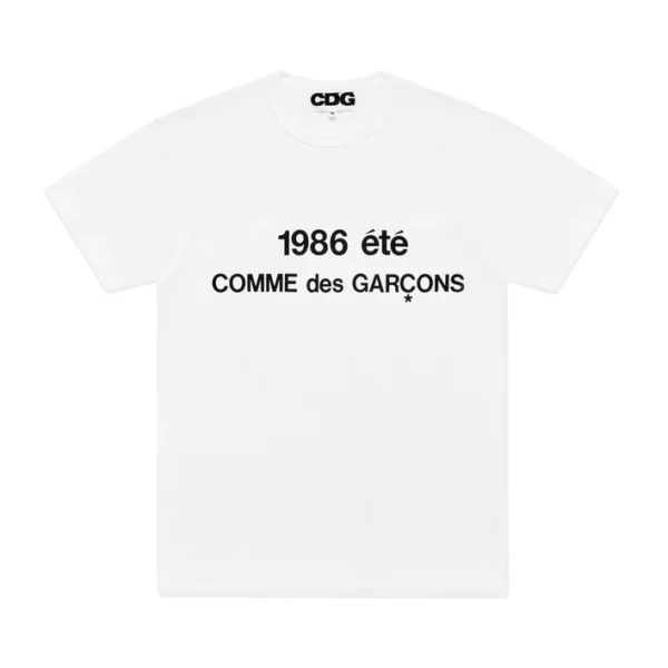 CDG 1986 Comme des Garçons Printed Logo T-Shirt