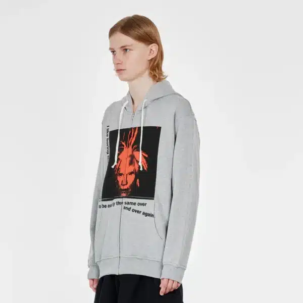 CDG Andy Warhol Men's Hooded Sweatshirt