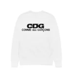 CDG Comme des Garçons Logo Crew Neck Sweater