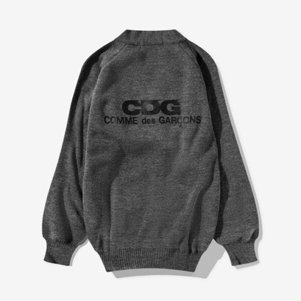 CDG Comme des Garçons Logo School Cardigan