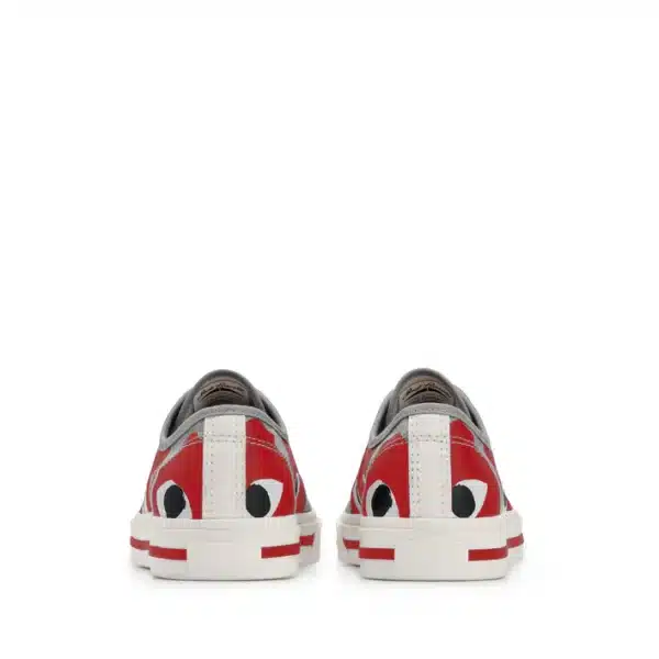 CDG Converse Low Top Red Heart Jack Purcell Sneakers