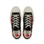 CDG Converse Multi Red Heart Chuck Taylor All Star '70 Low Sneakers