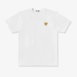 CDG Gold Heart T-Shirt