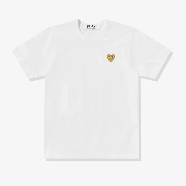 CDG Gold Heart T-Shirt