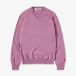 CDG Men’s Lambs wool V Neck Sweater