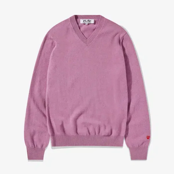 CDG Men’s Lambs wool V Neck Sweater