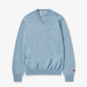 CDG Men’s Lambswool V Neck Sweater