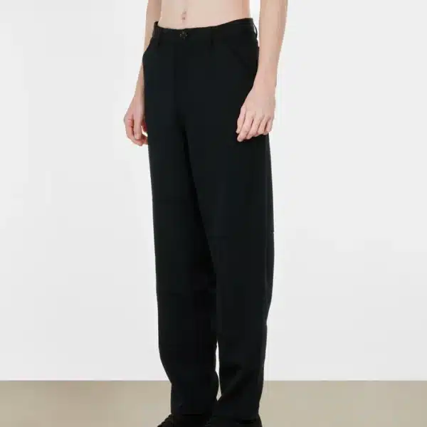 CDG Men's Wool Gabardine Trousers