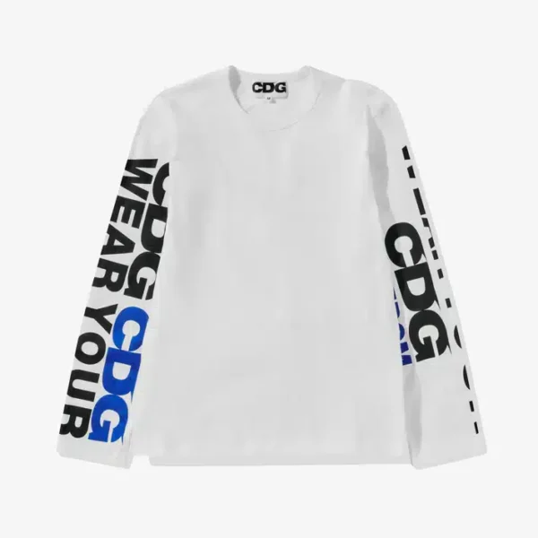 CDG Message Longsleeve T-Shirt