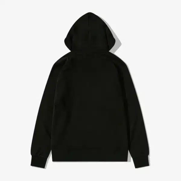 CDG Monochrome Logo Black Hoodie