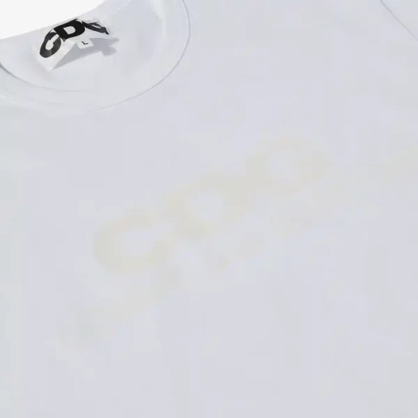 CDG Monochrome White T-Shirt