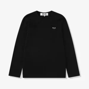 CDG PLAY Black Heart Long sleeve T-Shirt