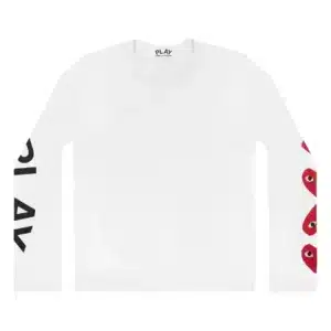 CDG Play 4 Heart Long Sleeve Shirt