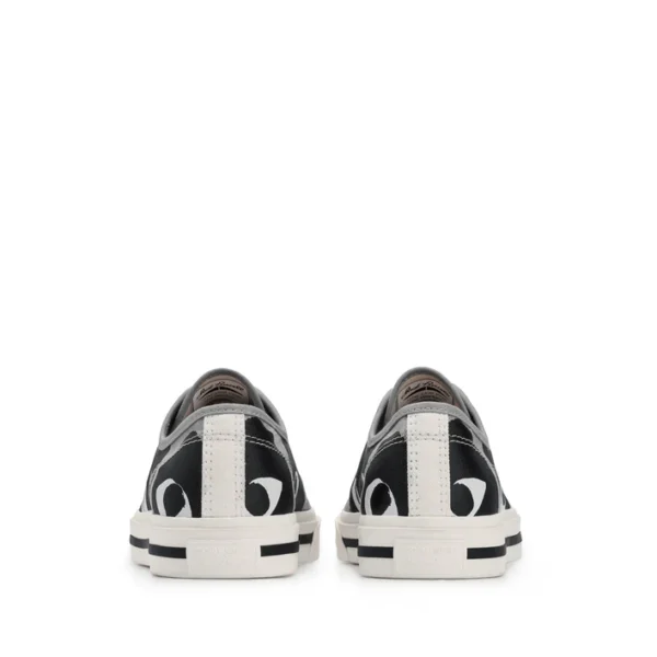 CDG Play Converse Low Top Black Heart Jack Purcell Sneakers