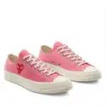 CDG Play Converse Red Heart Chuck ’70 Low Top Pink Sneakers