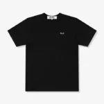 CDG Play Mini Black Heart Black T-Shirt