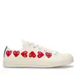 CDG Play Multi Red Heart Chuck Taylor All Star ’70 Low Sneakers