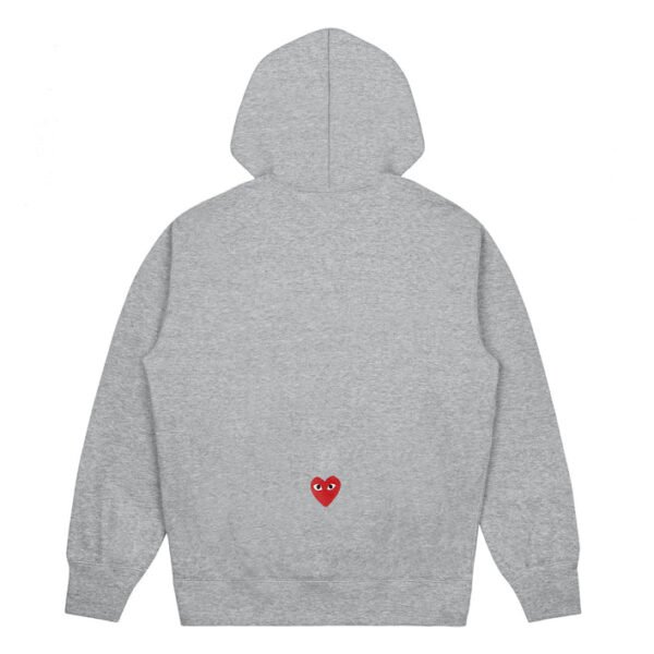 CDG Play Nike Grey Hoodie