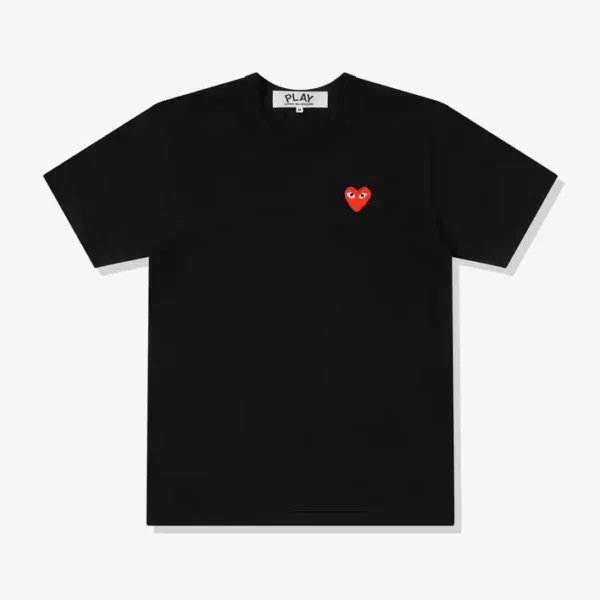 CDG Play Red Heart T-Shirt