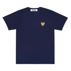 CDG Play With Gold Heart T-Shirt