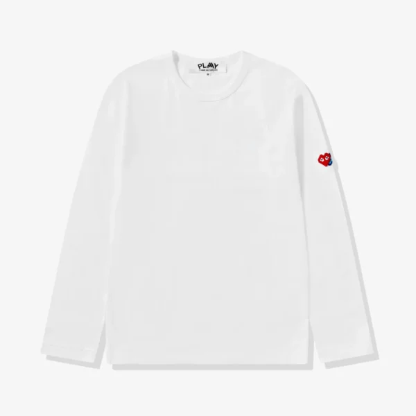 CDG Play X The Artist Invader Long sleeve T-Shirt