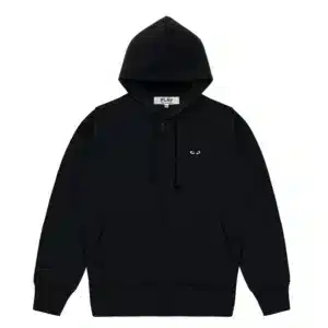 CDG Play with Big Heart Black Hoodie