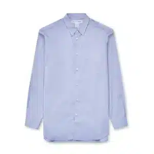 CDG Shirt Forever Classic Fit Woven Cotton Light Blue Shirt