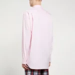 CDG Shirt Forever Classic Fit Woven Cotton Pink Shirt