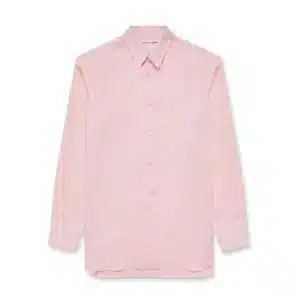 CDG Shirt Forever Classic Fit Woven Cotton Pink Shirt