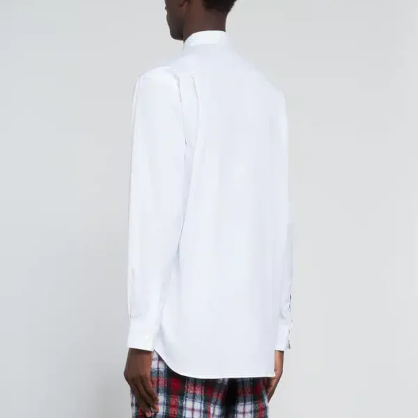 CDG Shirt Forever Classic Fit Woven Cotton White Shirt