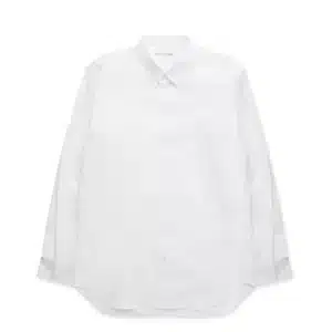 CDG Shirt Forever Classic Fit Woven Cotton White Shirt