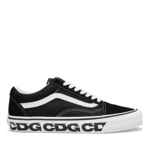 CDG Vans Old Skool LX Black Shoes