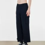 Comme Des Garcons Homme Men's Cotton Linen Cargo Pants