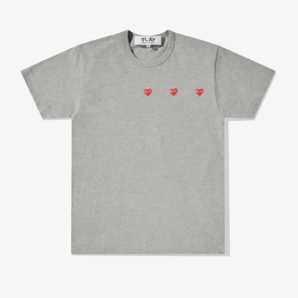 Comme des Garçons PLAY Multi Red Heart T-Shirt