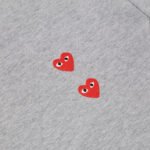 Comme des Garçons Play Multi Red Heart Longsleeve T-Shirt