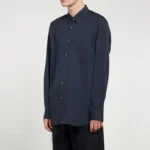 Shirt Forever Wide Fit Cotton Navy Shirt